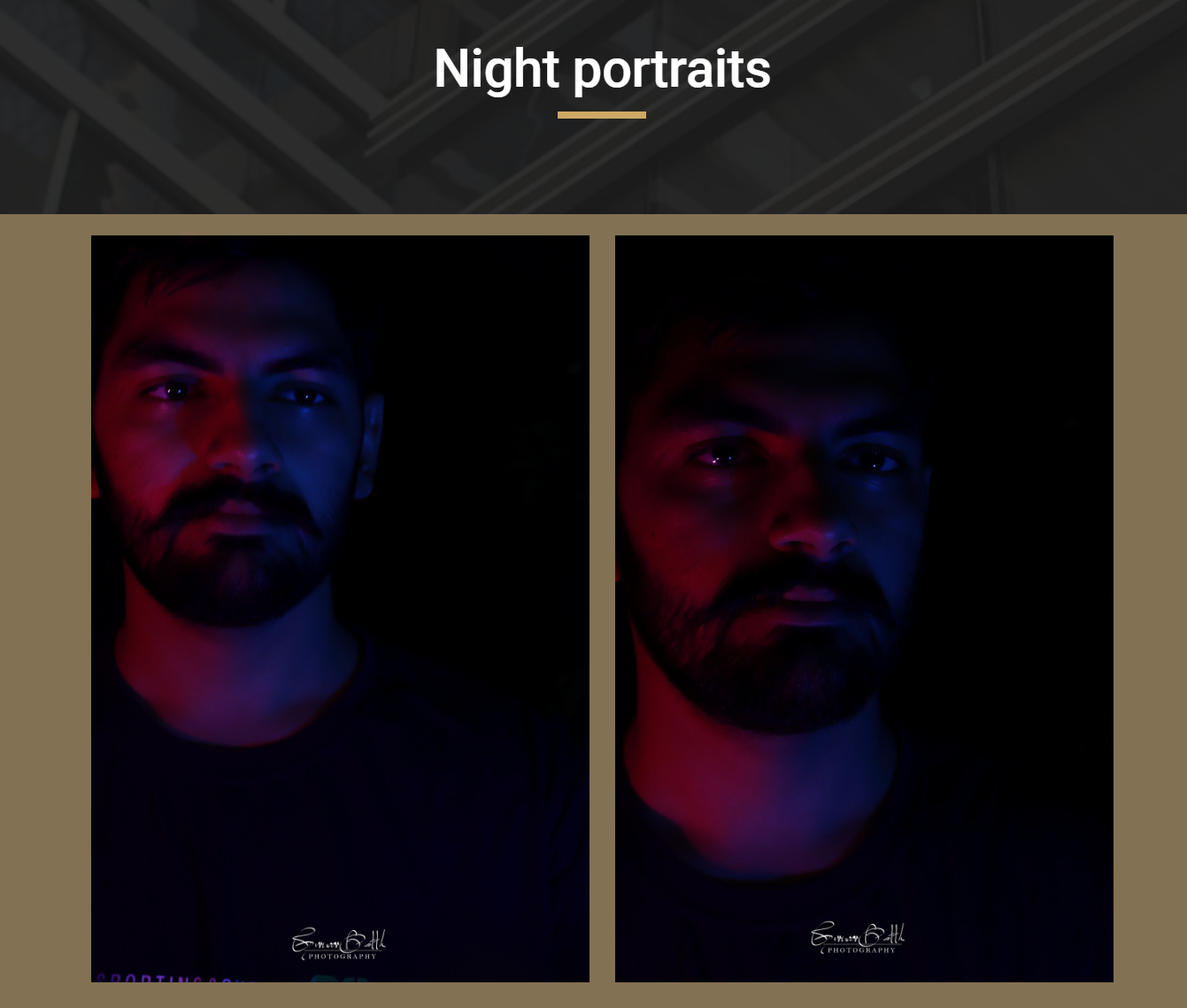 Night portraits preview